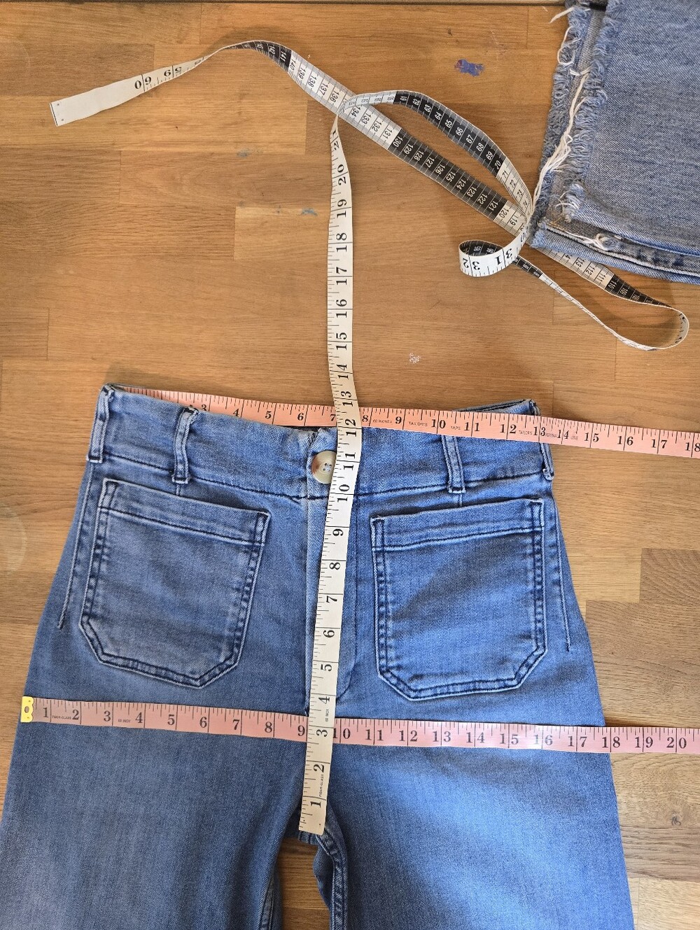 Maeve The Colette Crop High-Rise Wide-Leg Jean 27 Anthropologie Denim - Picture 11 of 13